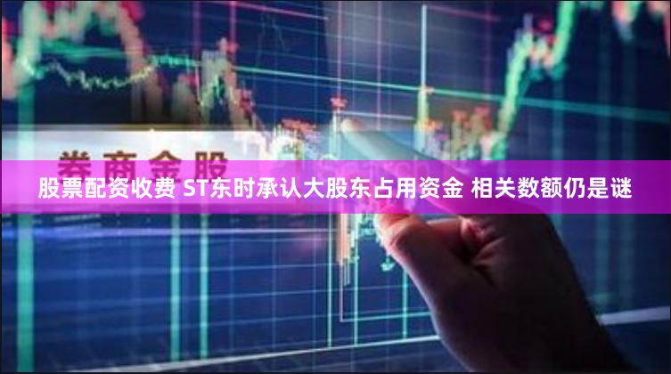 股票配资收费 ST东时承认大股东占用资金 相关数额仍是谜